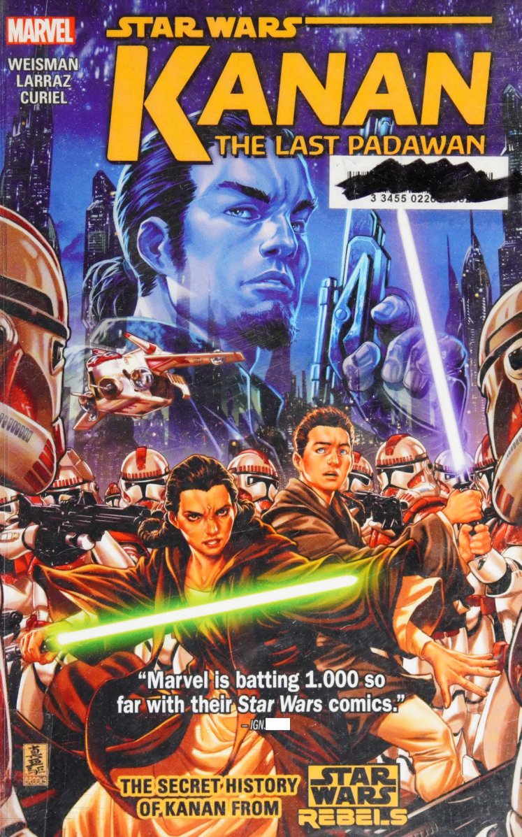 Cover of Star Wars Kanan. The last Padawan. Vol. 1