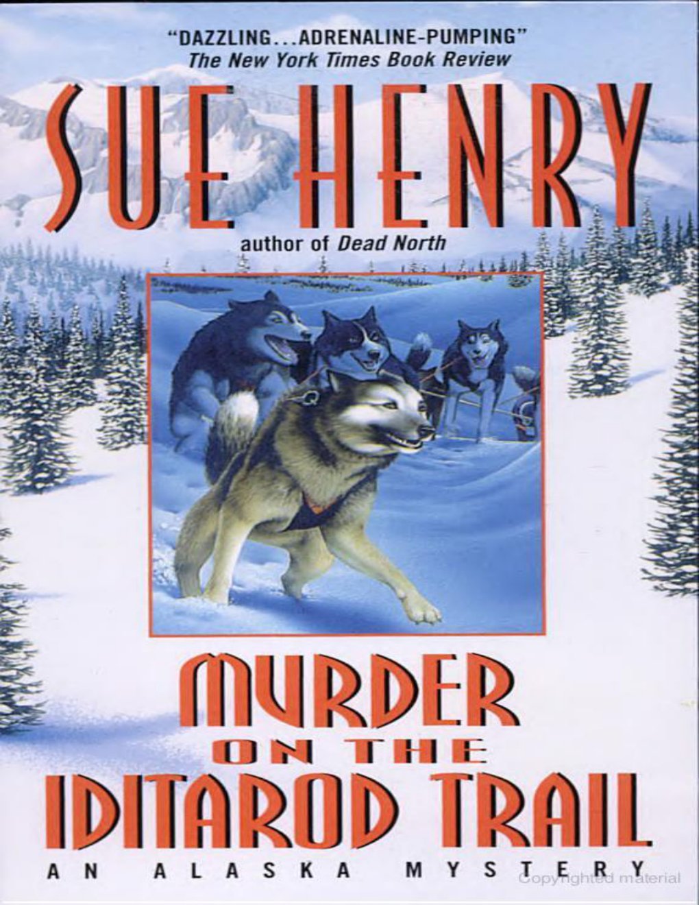 Cover of Murder on the Iditarod Trail
