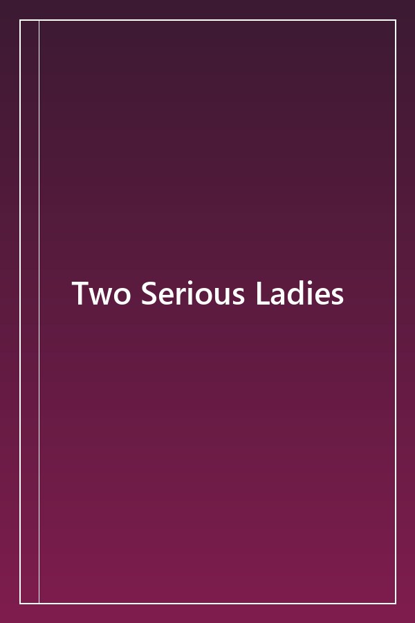 Cover of Two Serious Ladies (1899)