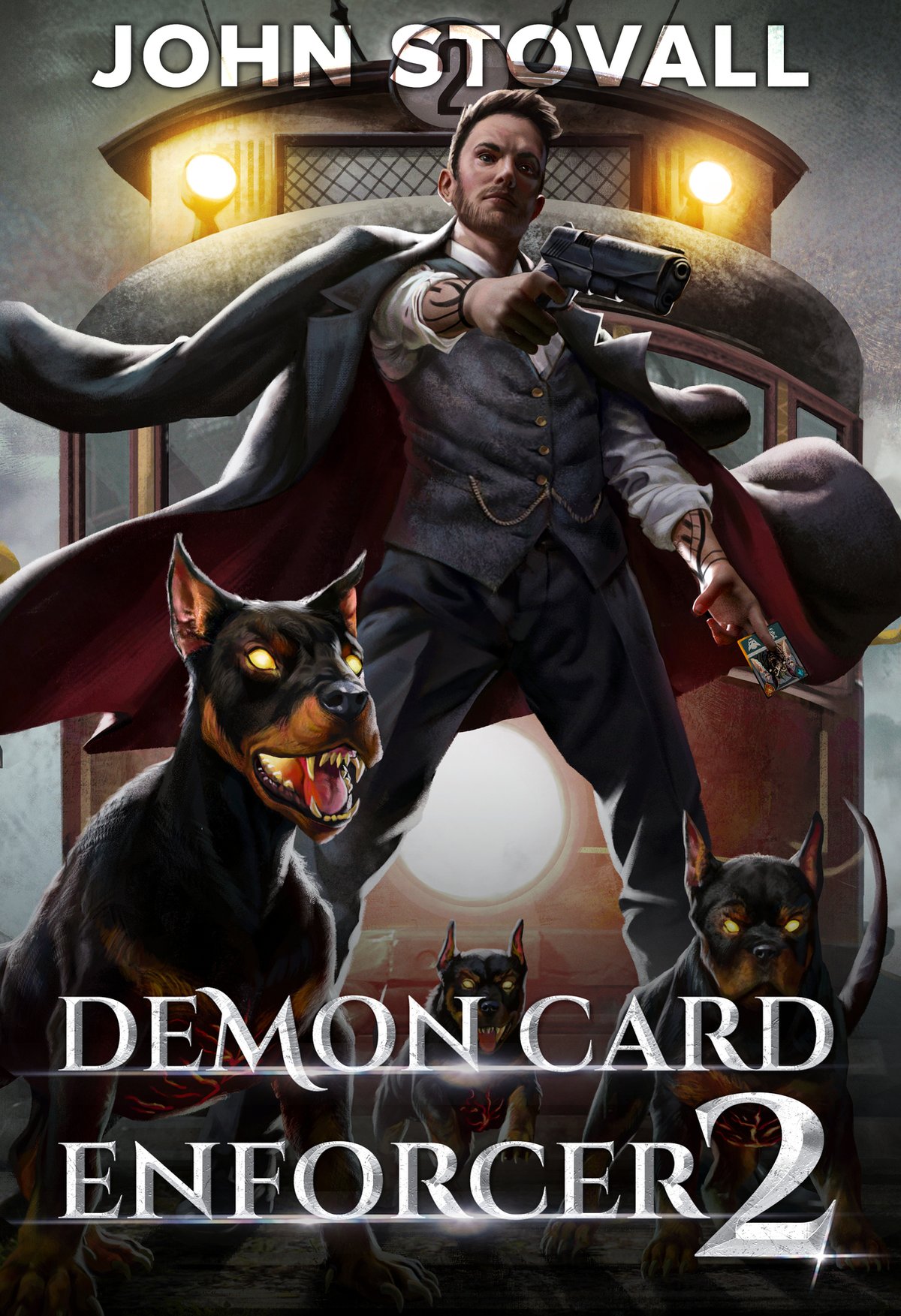 Cover of Demon Card Enforcer 2: A Deck-Building LitRPG