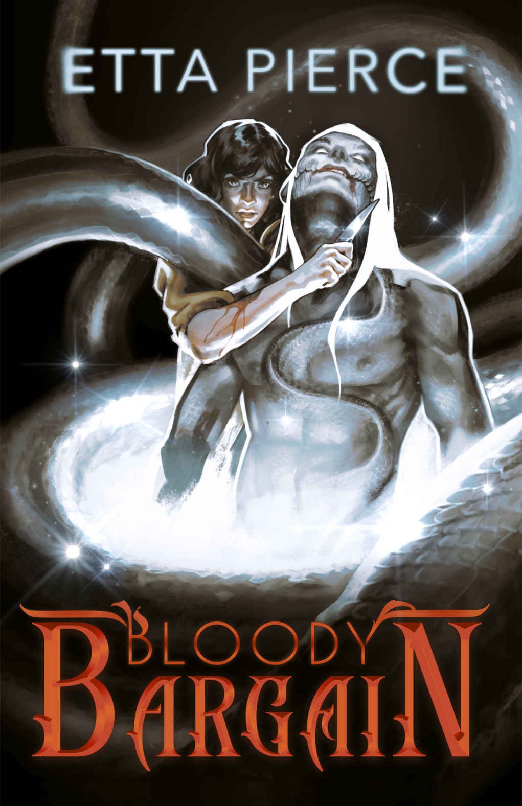 Cover of Bloody Bargain: A Monsters and Gods Romance