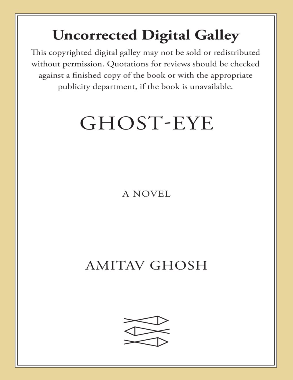 Cover of Ghost-Eye
