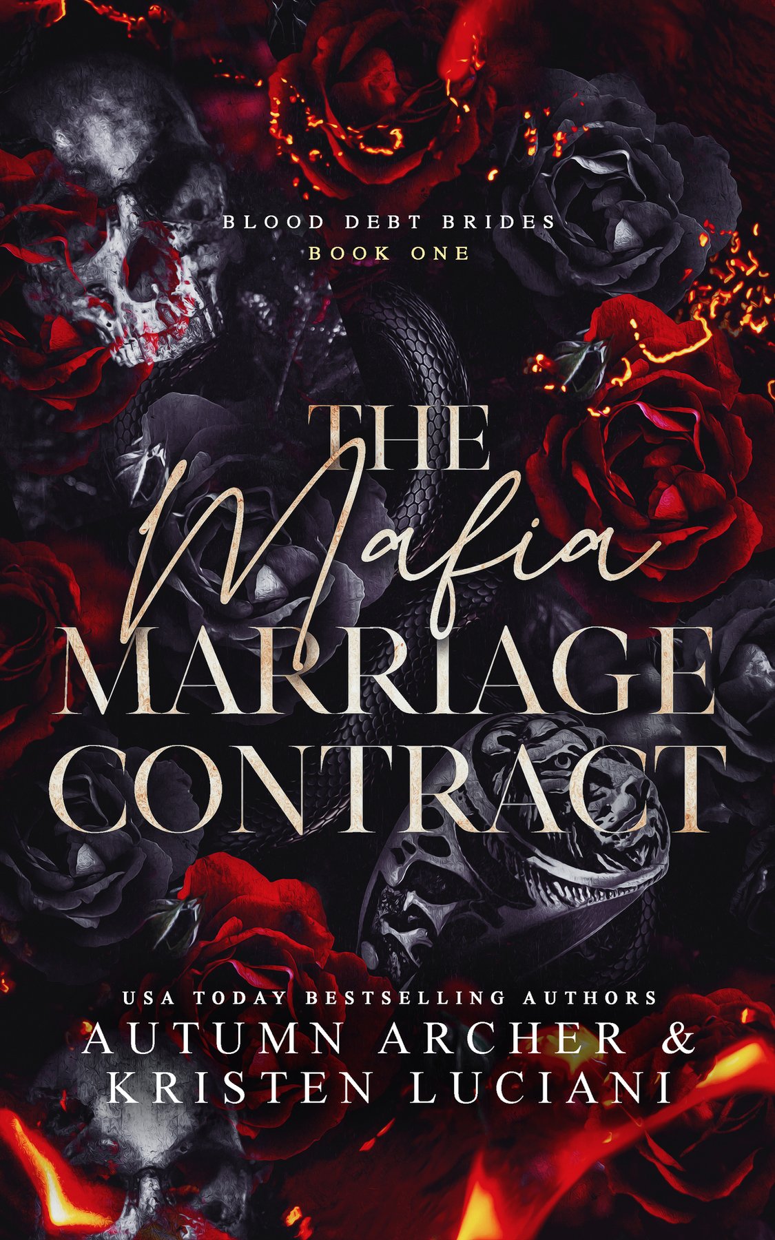 Cover of The Mafia Marriage Contract: Dark Irish Mafia Arranged Marriage Romance (Blood Debt Brides Book 1)