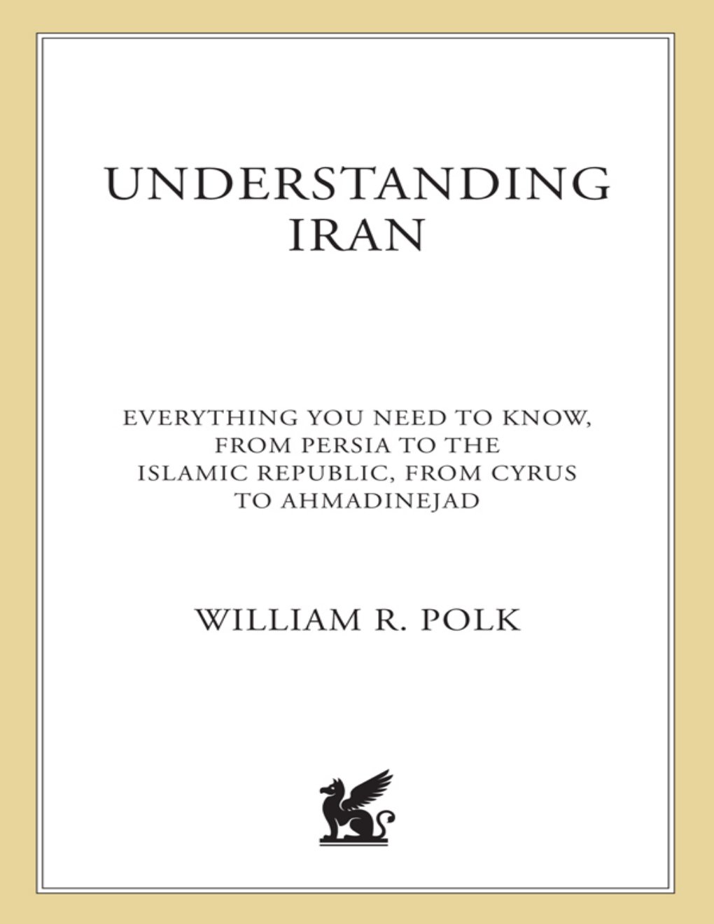 Cover of Understanding Iran