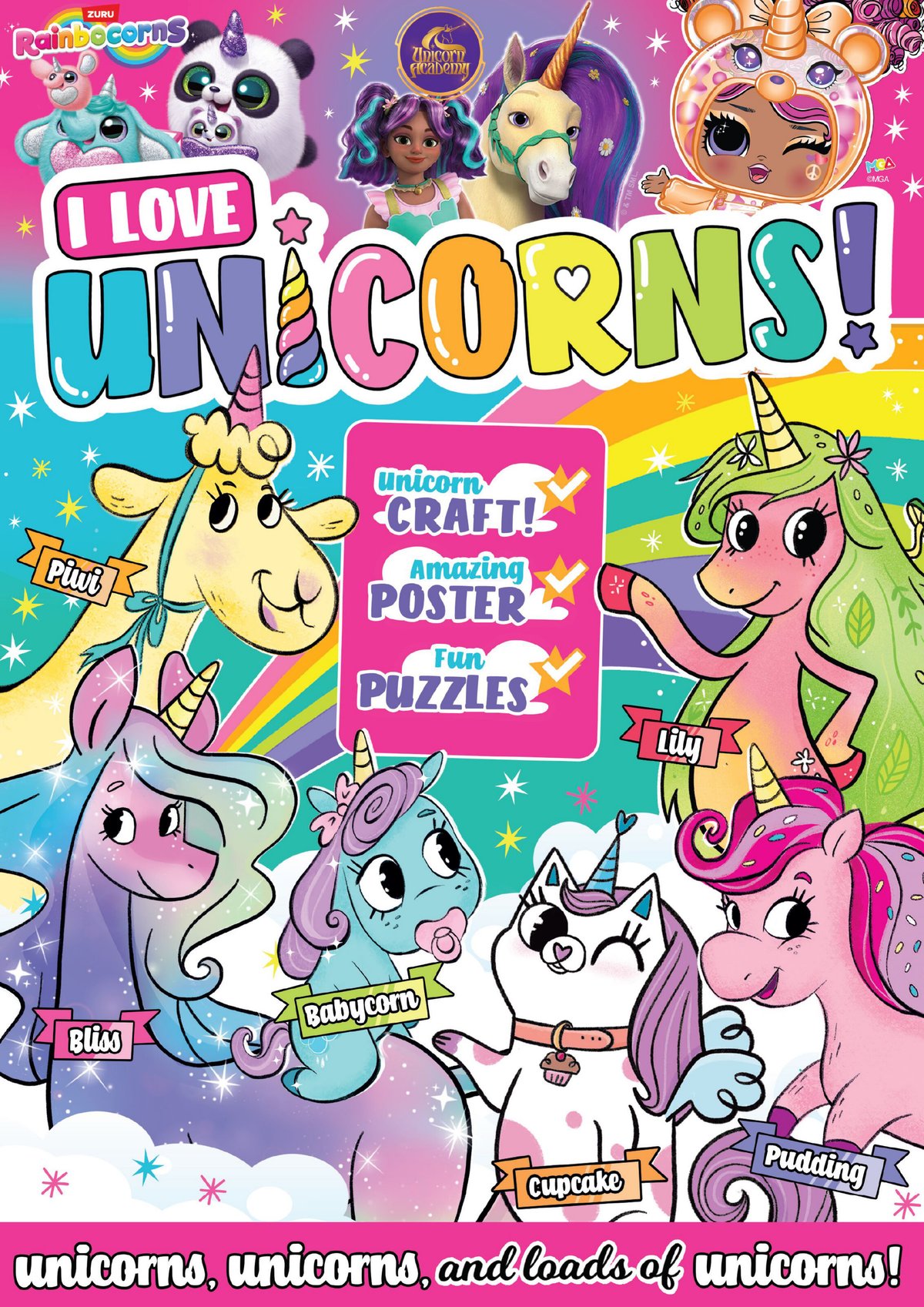 Cover of I Love Unicorns (2026)