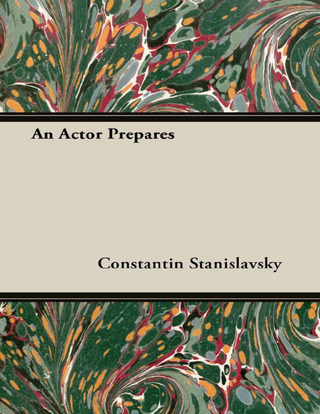 Cover of An Actor Prepares