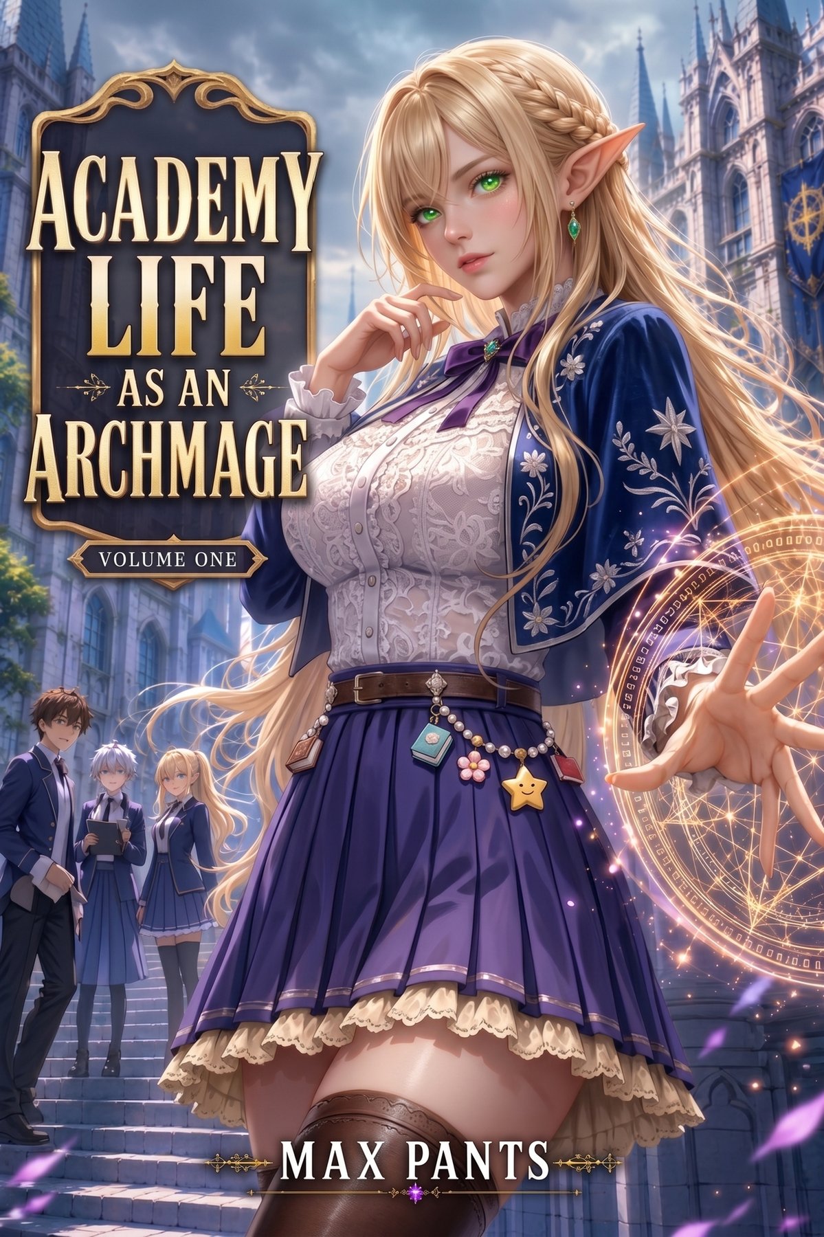 Cover of Academy Life as an Archmage: Volume One