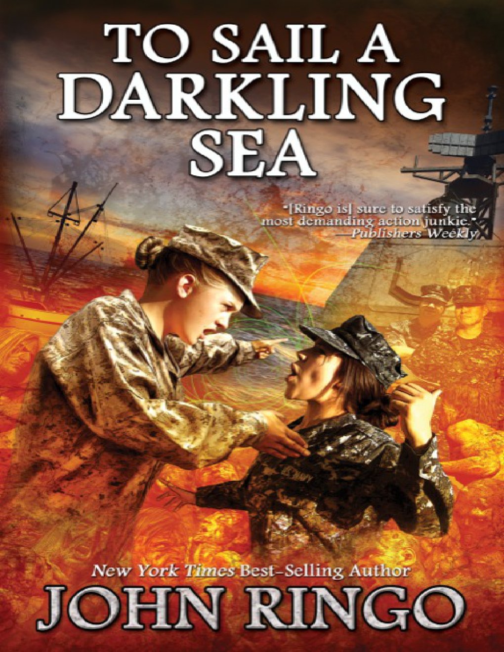 Cover of To Sail a Darkling Sea - eARC