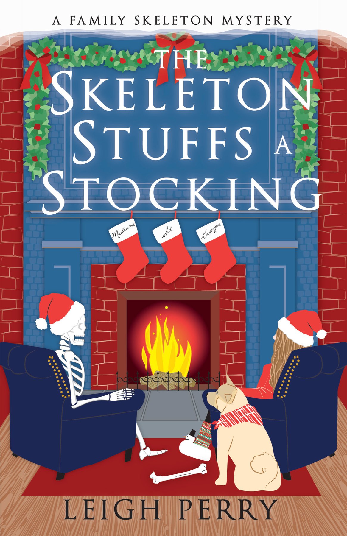 Cover of The Skeleton Stuffs a Stocking