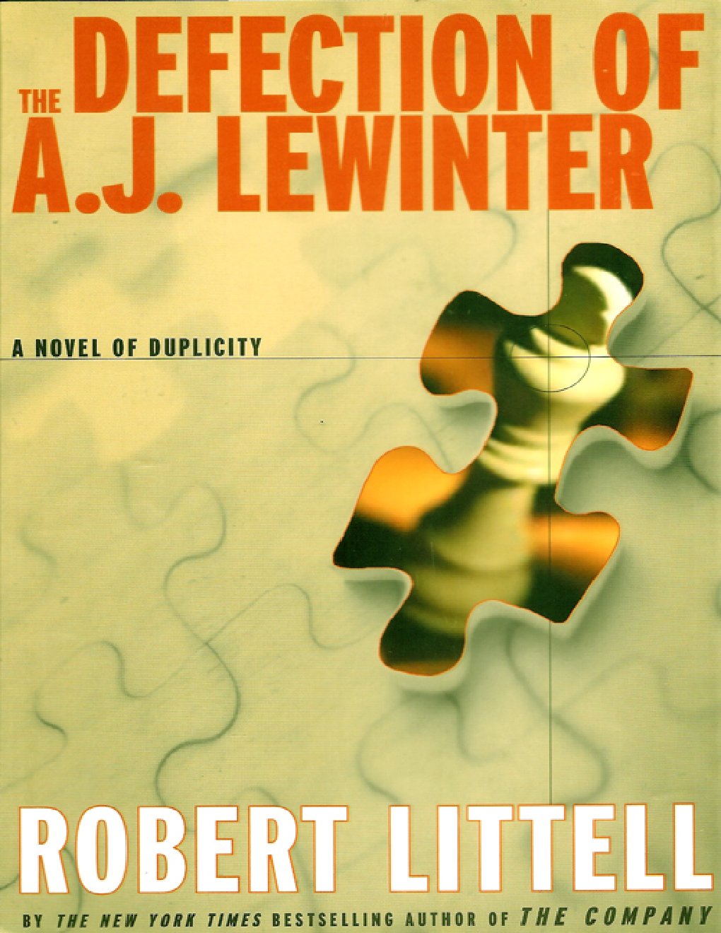Cover of The Defection of A. J. Lewinter
