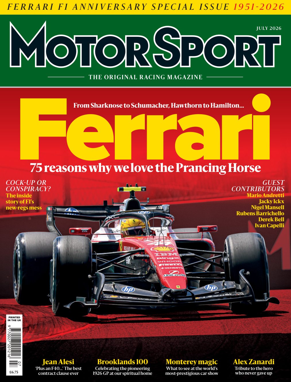 Cover of 75 reasons why we love the Prancing Horse
