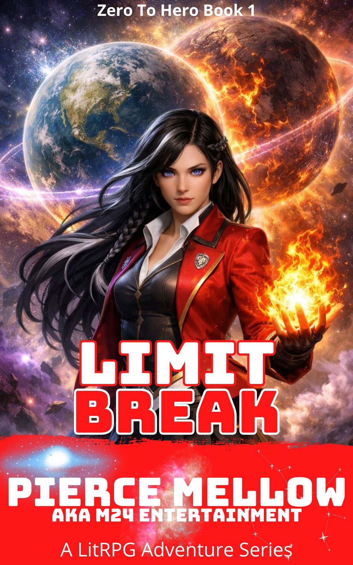 Cover of Limit Break Zero To Hero Book 1- A LitRPG Adventure Series (2025)