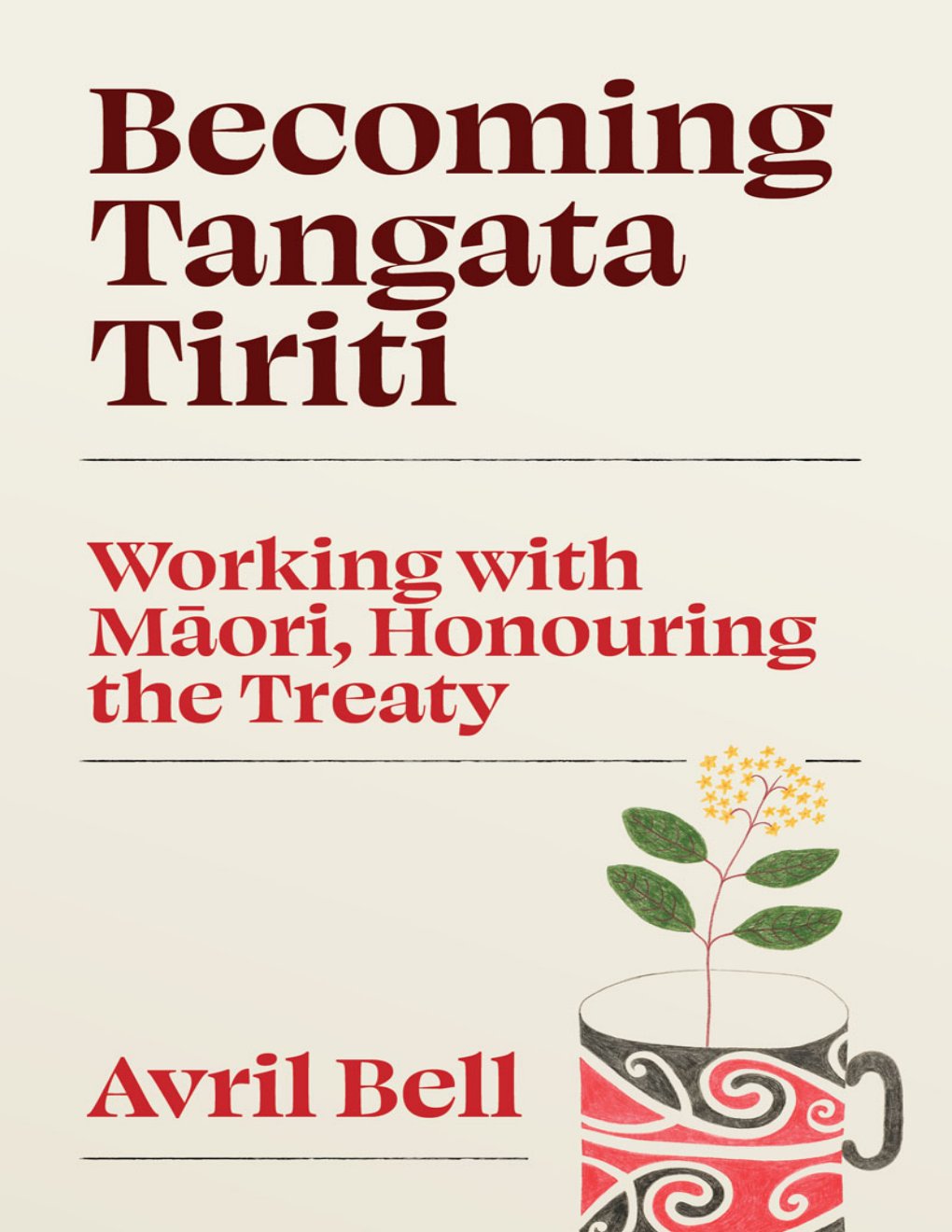 Cover of Becoming Tangata Tiriti