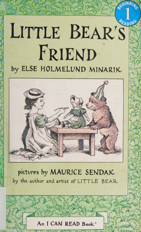 Cover of Little Bear's friend