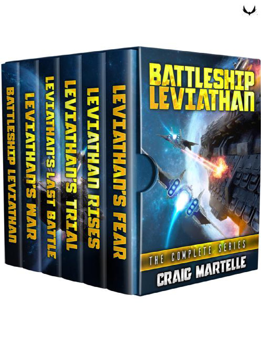 Cover of Battleship Leviathan: The Complete Series: A Military Sci-Fi Box Set (Battleship Leviathan Box Set Book 1)