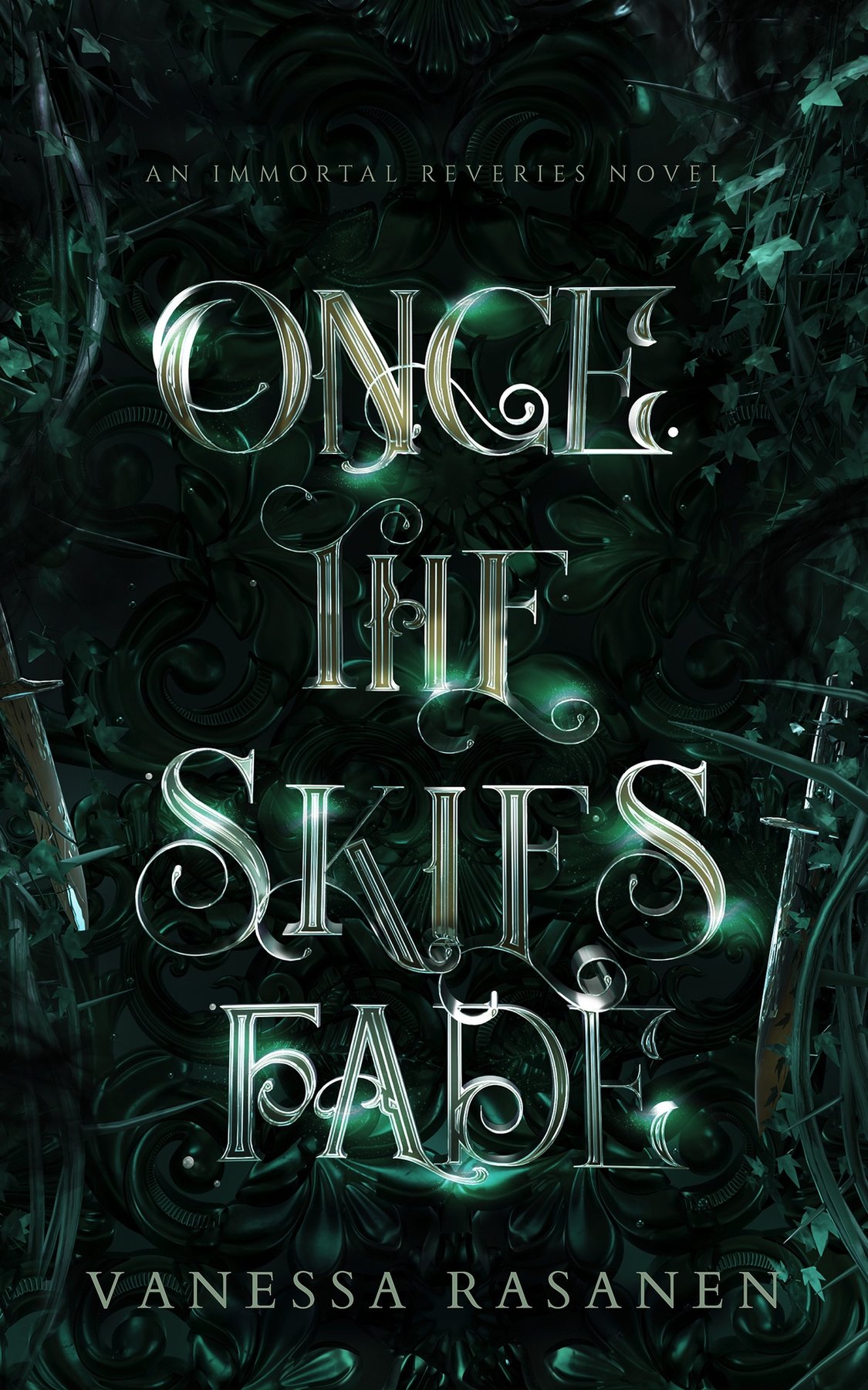 Cover of Once the Skies Fade: A Fae Fantasy Romance (Immortal Reveries Book 2)