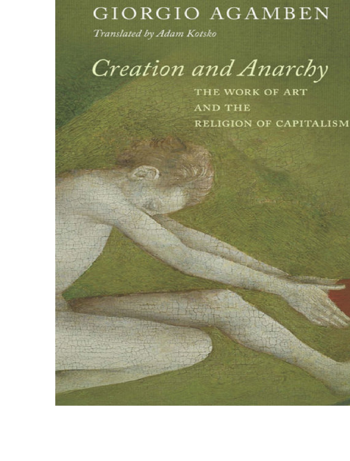 Cover of Creation and Anarchy (2019)