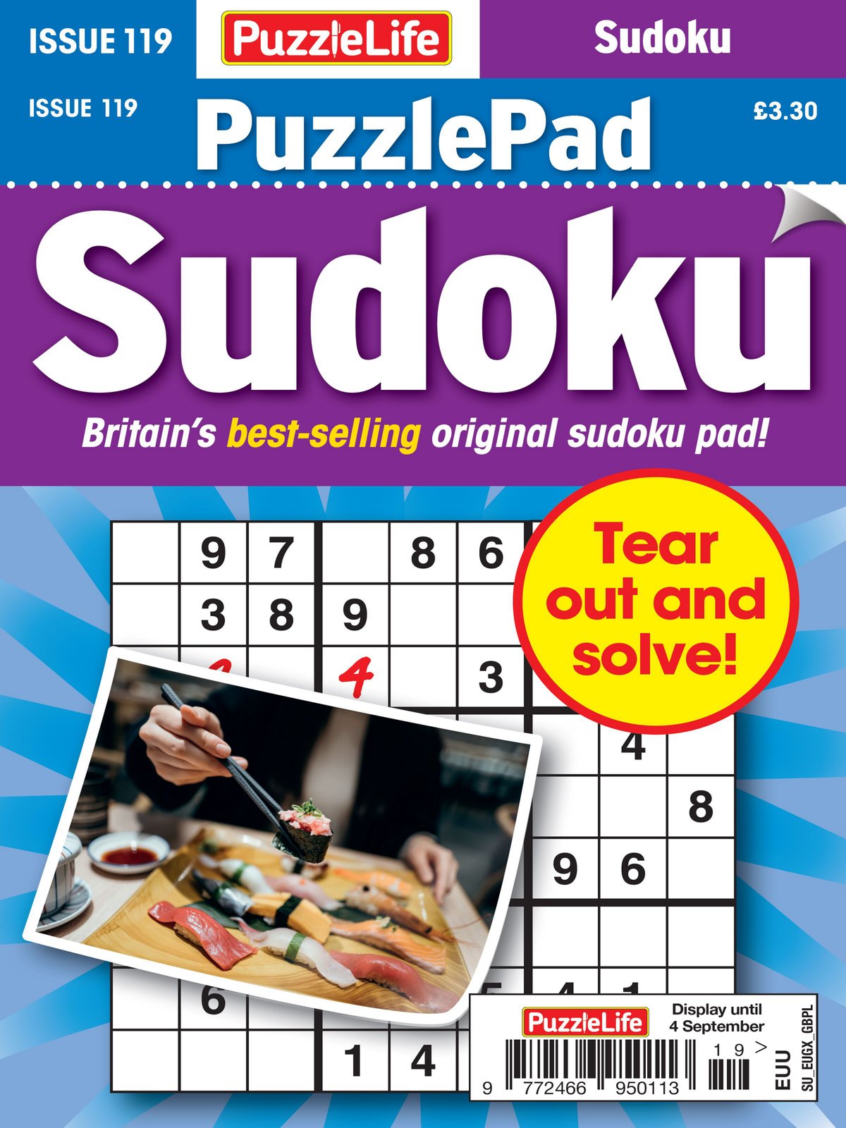 Cover of Puzzlelife Puzzlepad Sudoku (2025)