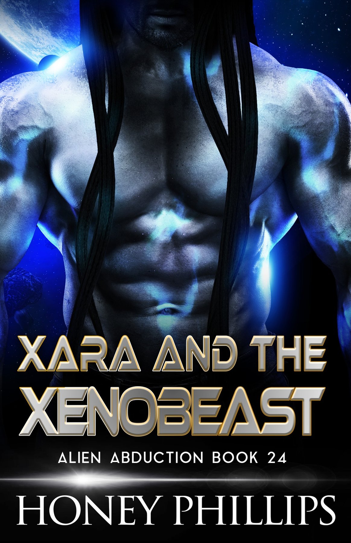 Cover of Xara and the Xenobeast: A SciFi Alien Romance (Alien Abduction Book 24)
