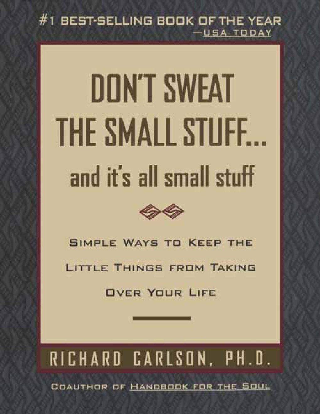 Cover of Don't Sweat the Small Stuff...and It's All Small Stuff