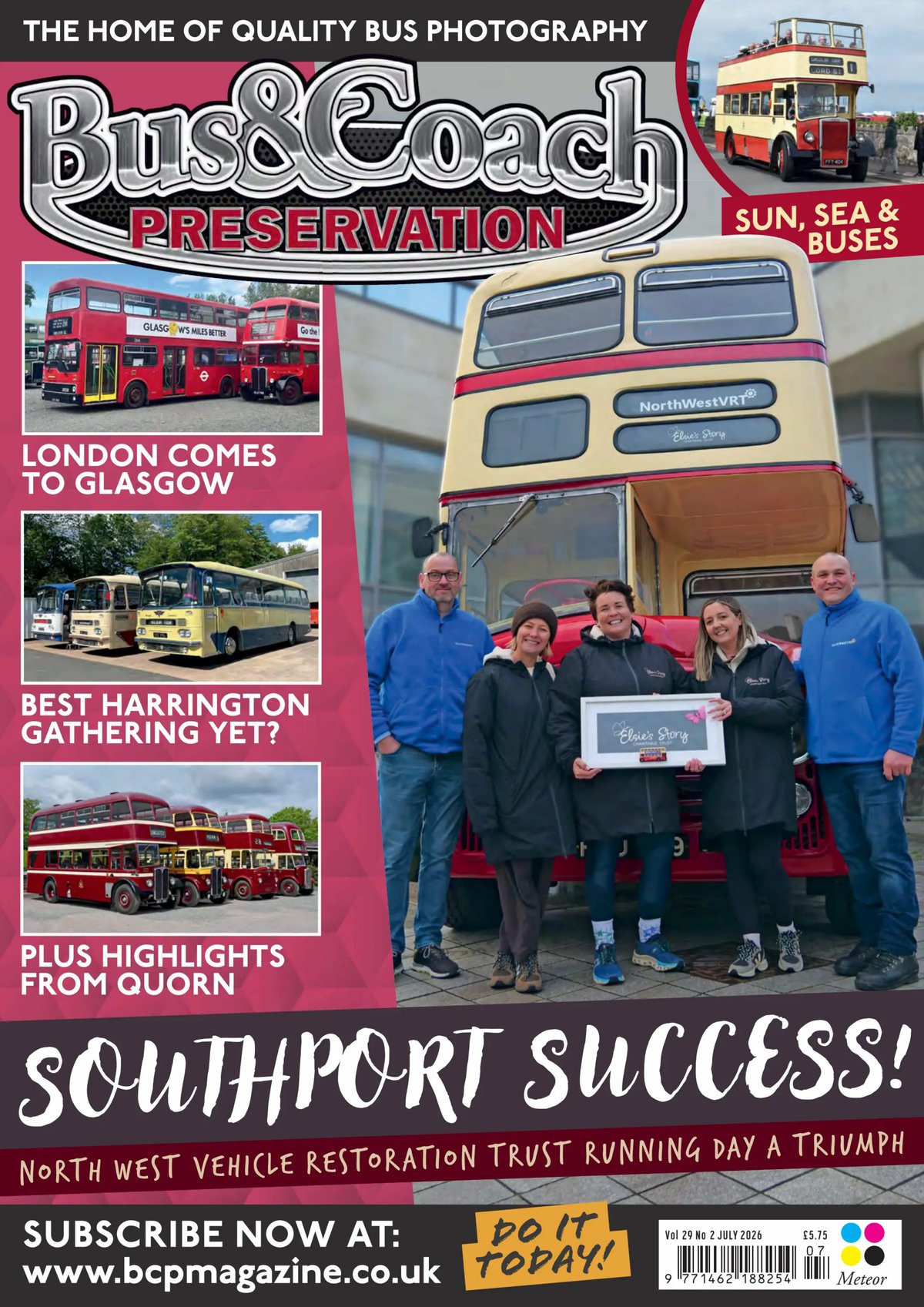 Cover of Bus Coach Preservation July 2026