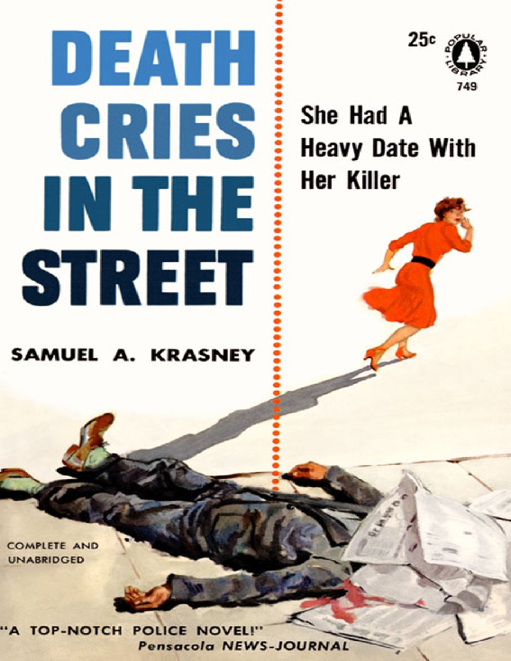 Cover of Death Cries in the Street (1956)