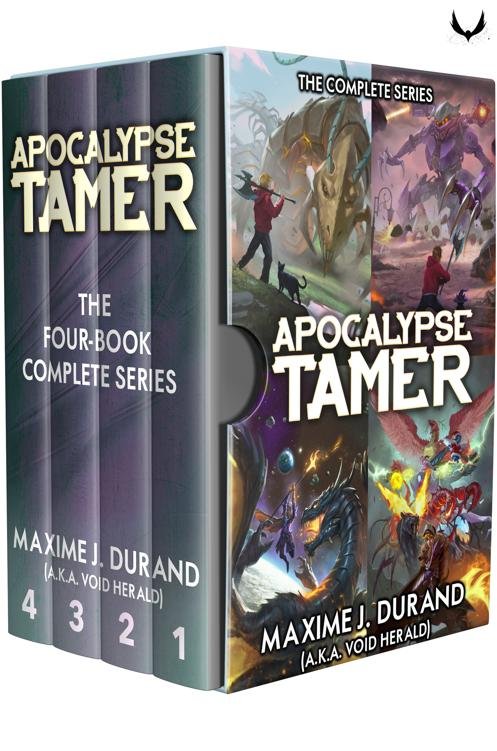 Cover of Apocalypse Tamer- The Complete Series - A LitRPG Series Bundle (Apocalypse Tam