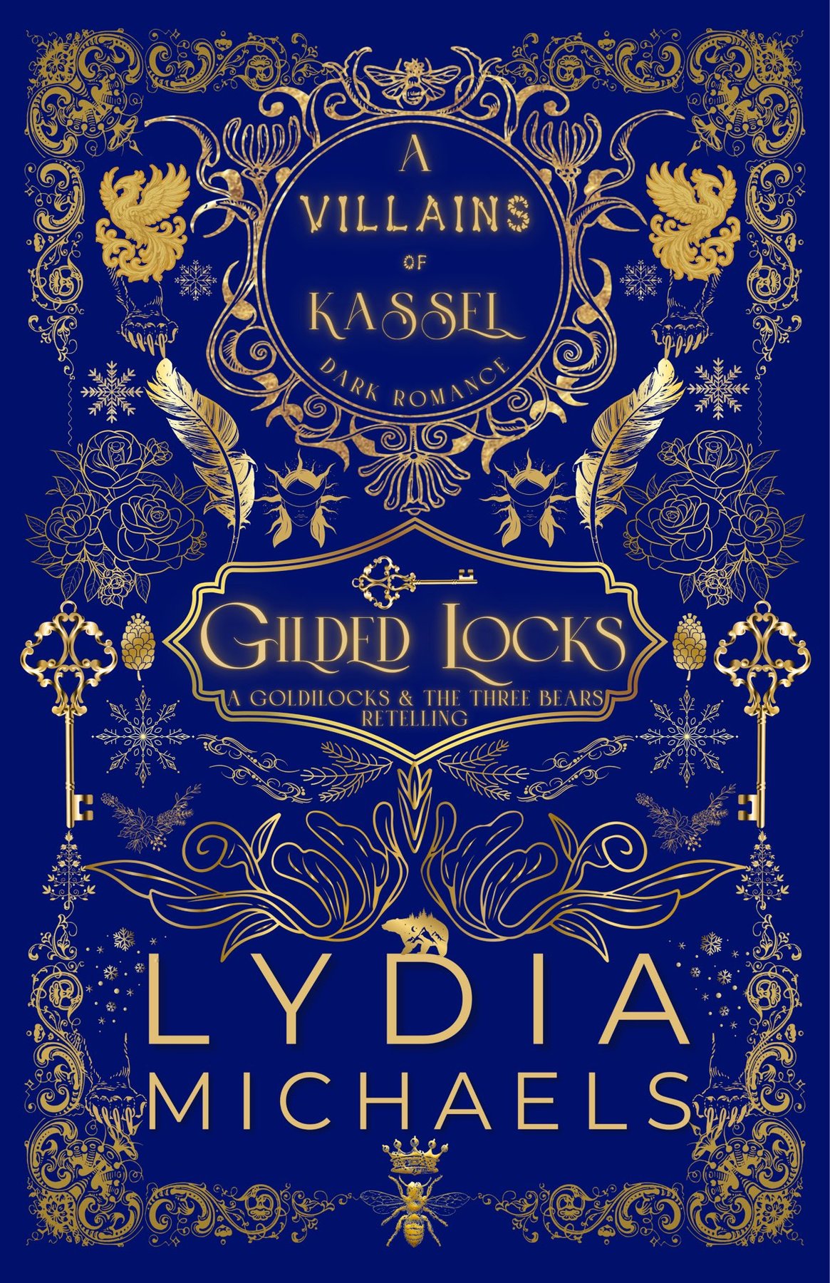 Cover of Gilded Locks: A Dark Goldilocks & The Three Bears Retelling