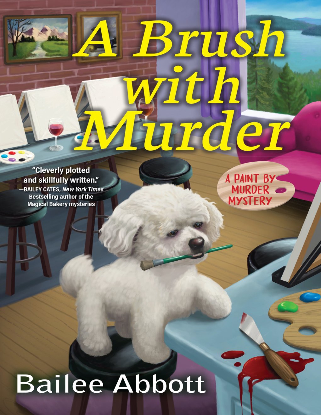 Cover of A Brush with Murder (2021)