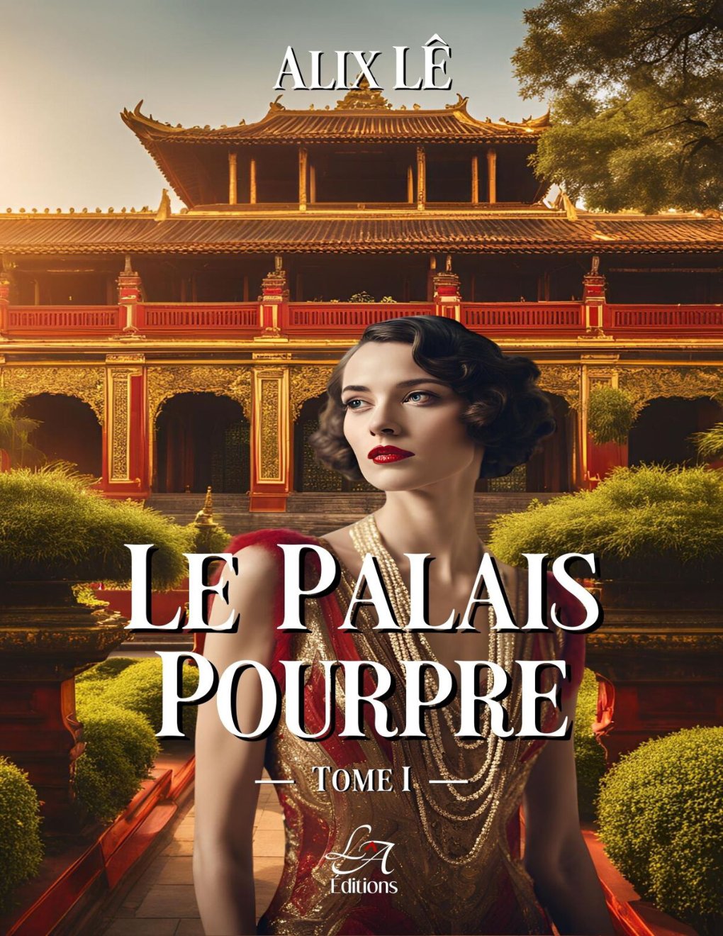 Cover of Le Palais Pourpre: Roman historique en Indochine — amour interdit à la cour impériale vietnamienne. (French Edition)