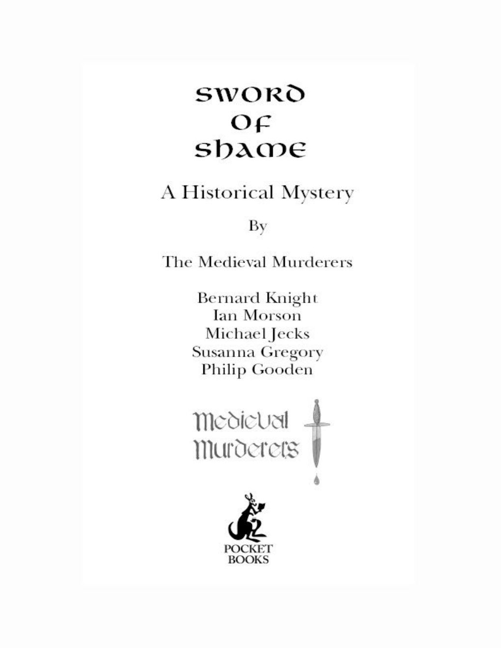 Cover of Sword of Shame