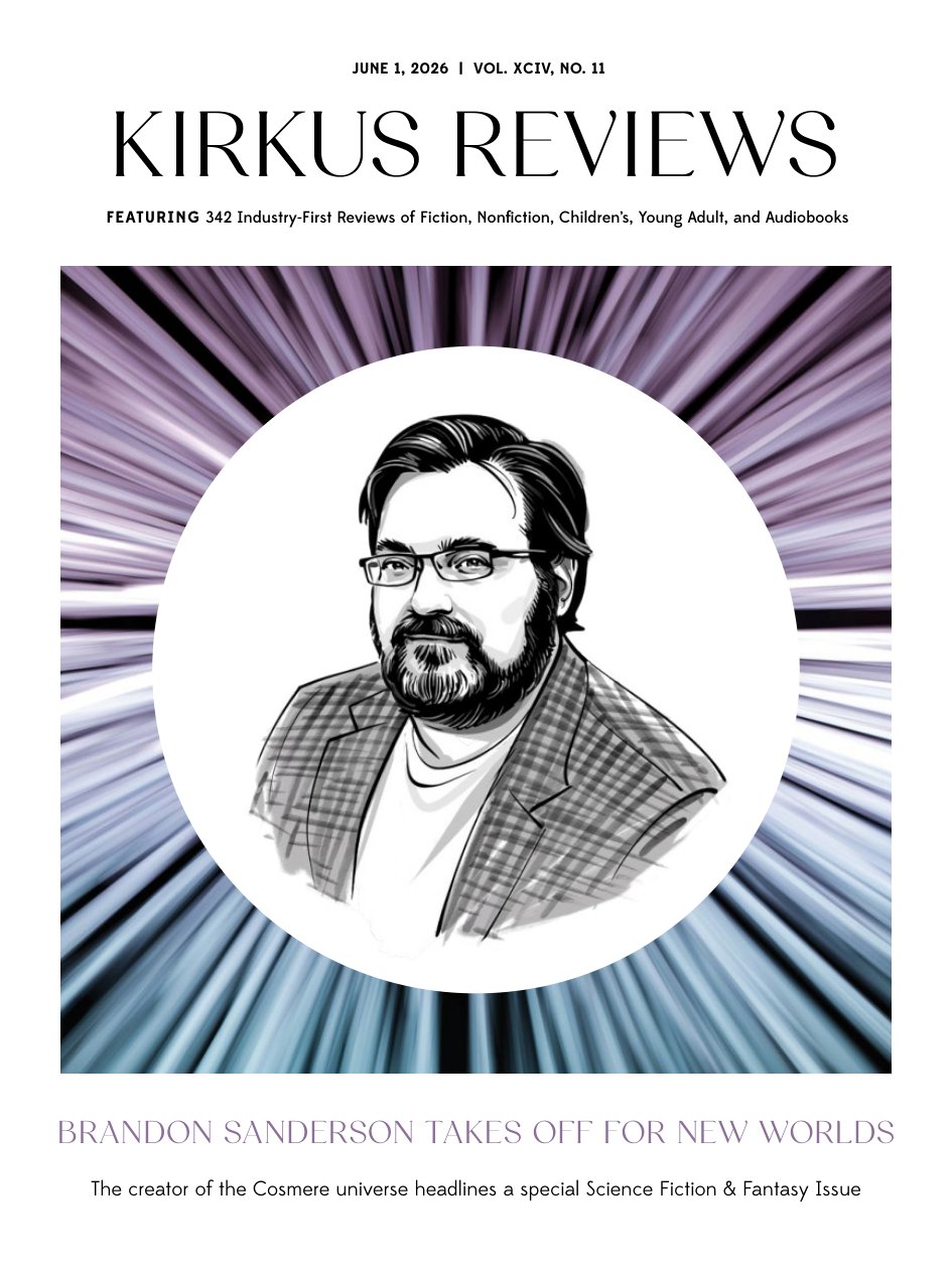 Cover of BRANDON SANDERSON TAKES OFF FOR NEW WORLDS