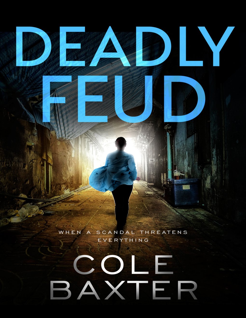 Cover of Deadly Feud: Absolutely gripping crime fiction with unputdownable mystery and suspense (Detective Carrie Blake Book 3)