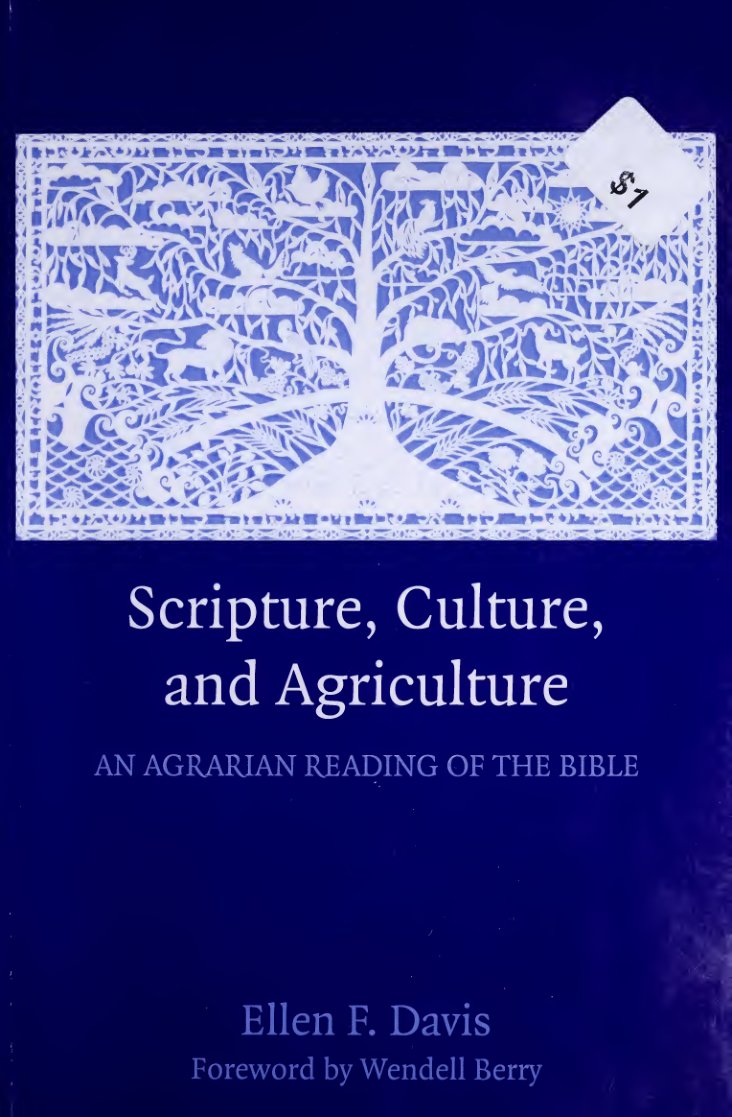 Cover of Scripture, culture, and agriculture