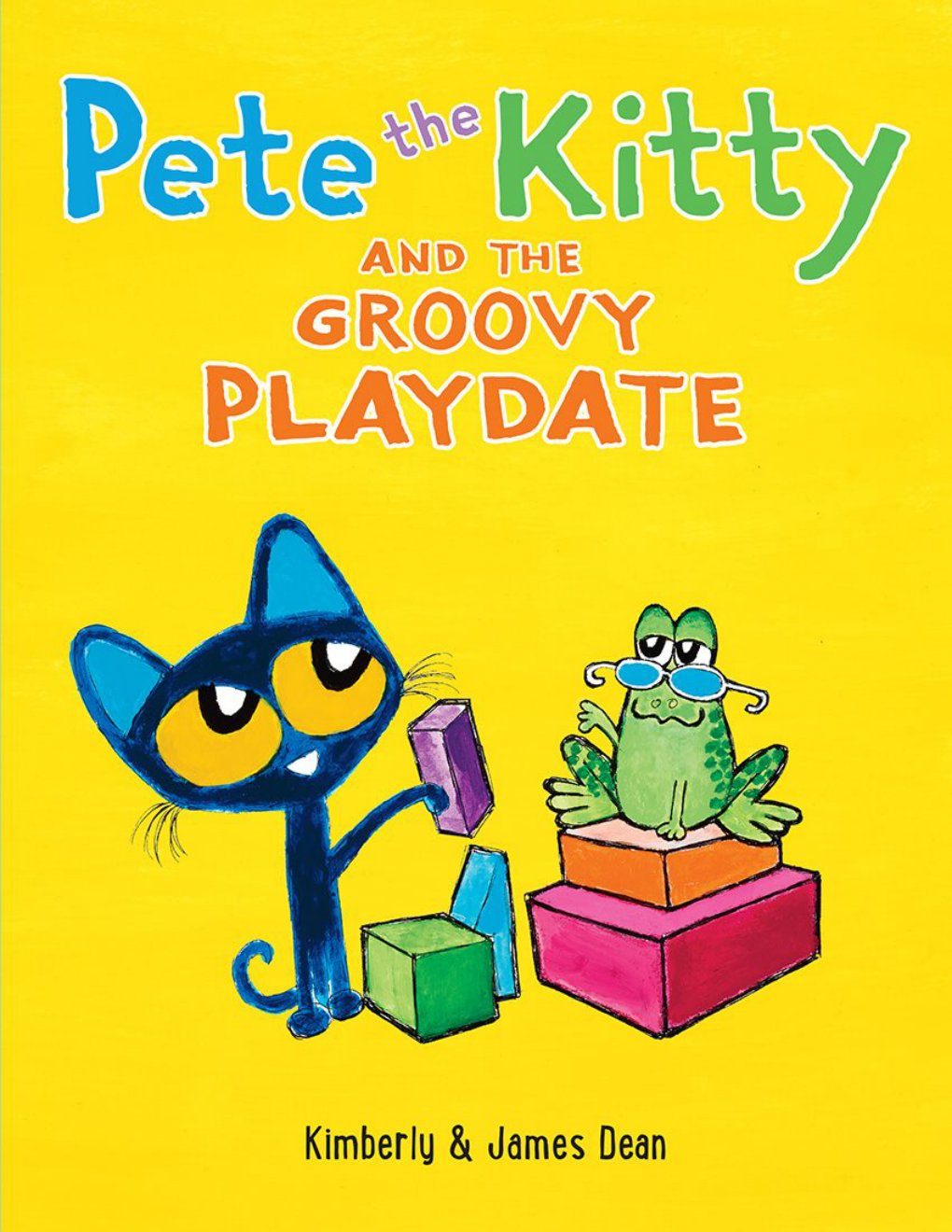Cover of Pete the Kitty and the Groovy Playdate