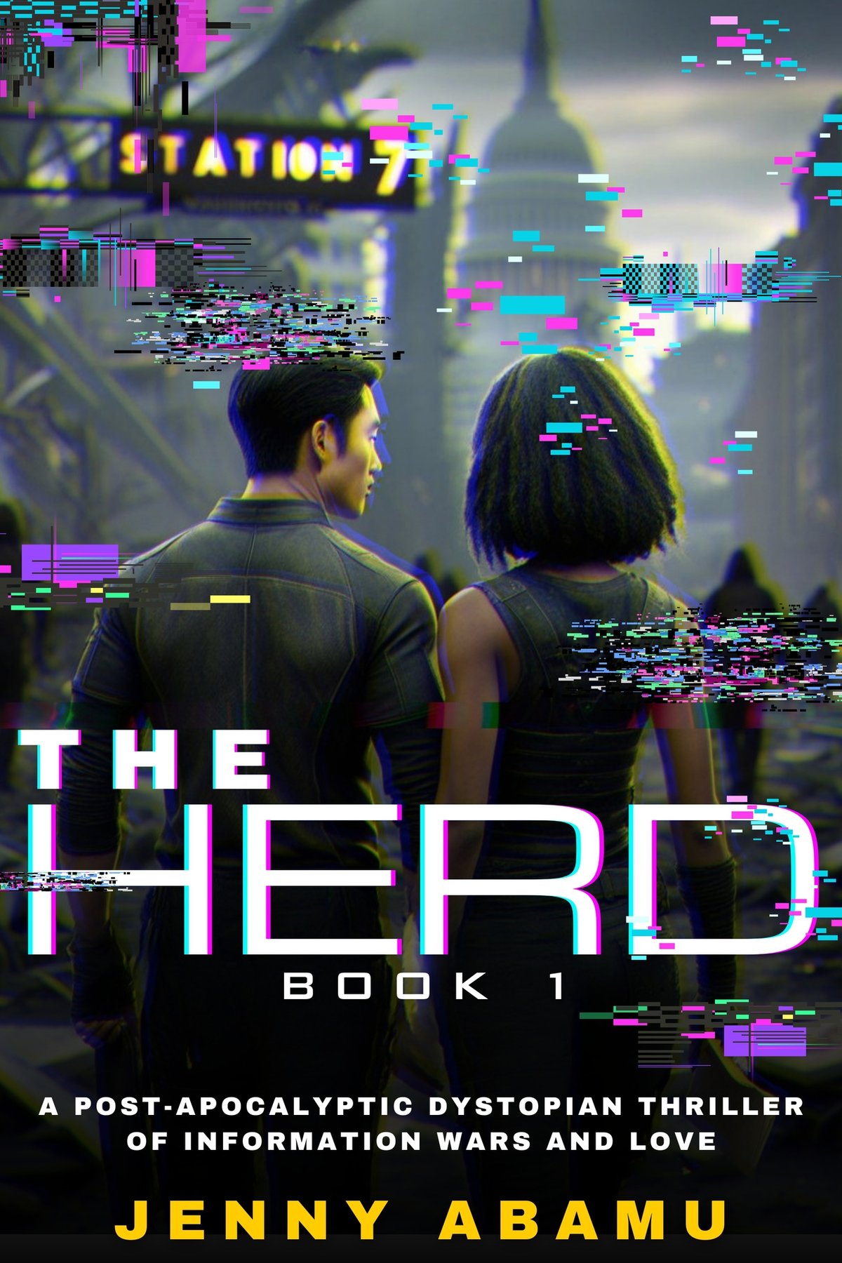 Cover of The Herd- A Post-Apocalyptic Dystopian Thriller of Information Wars and Love (1971)