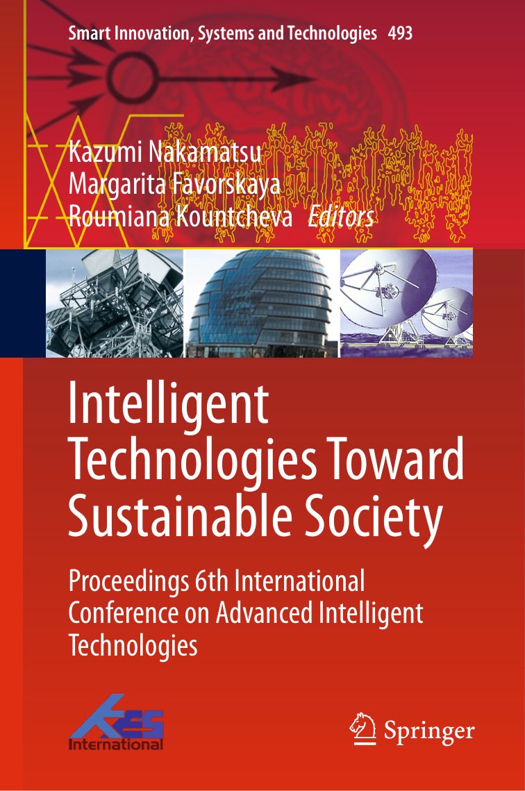 Cover of Intelligent Technologies Toward Sustainable Society