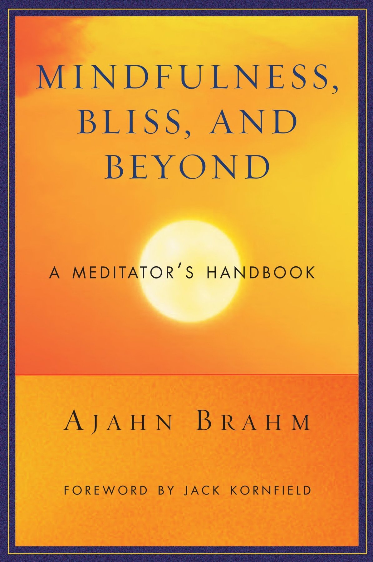 Cover of Mindfulness, Bliss, and Beyond: A Meditator's Handbook