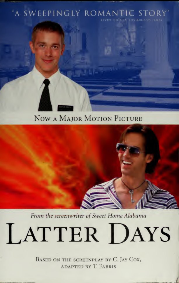 Cover of Latter days : a novel