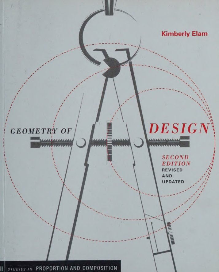 Cover of Geometry of design : studies in proportion and composition