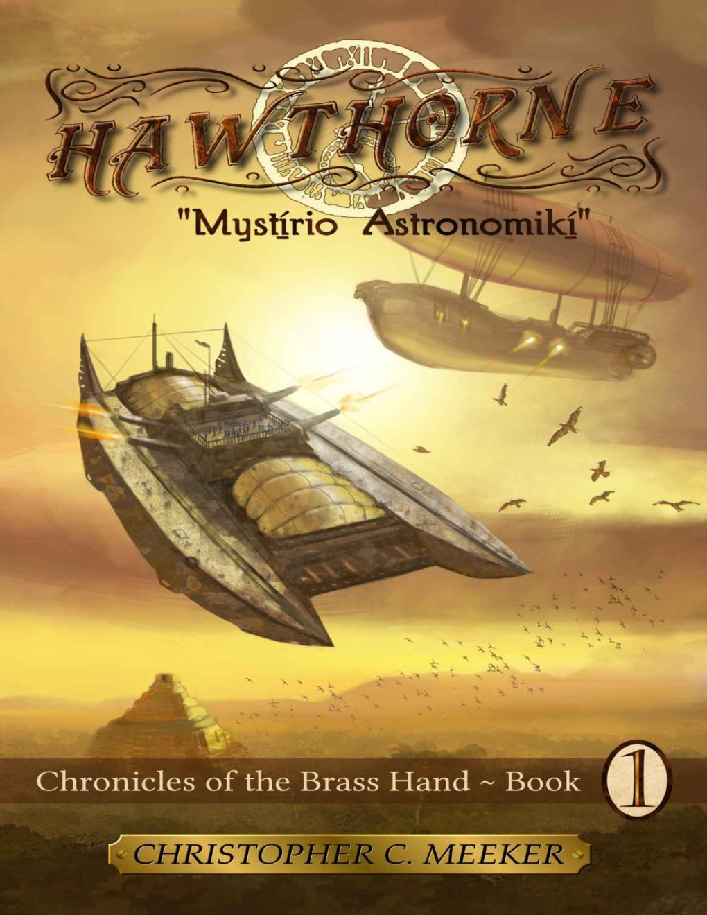 Cover of HAWTHORNE: Chronicles of the Brass Hand: Mystirio Astronomiki
