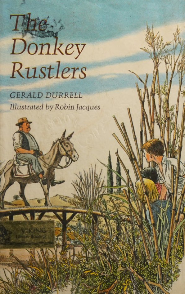 Cover of the donkey rustlers