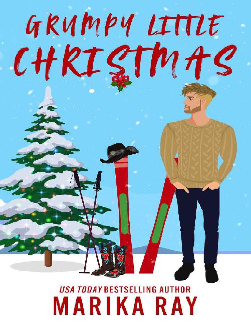 Cover of Grumpy Little Christmas: A Small Town Holiday Romantic Comedy