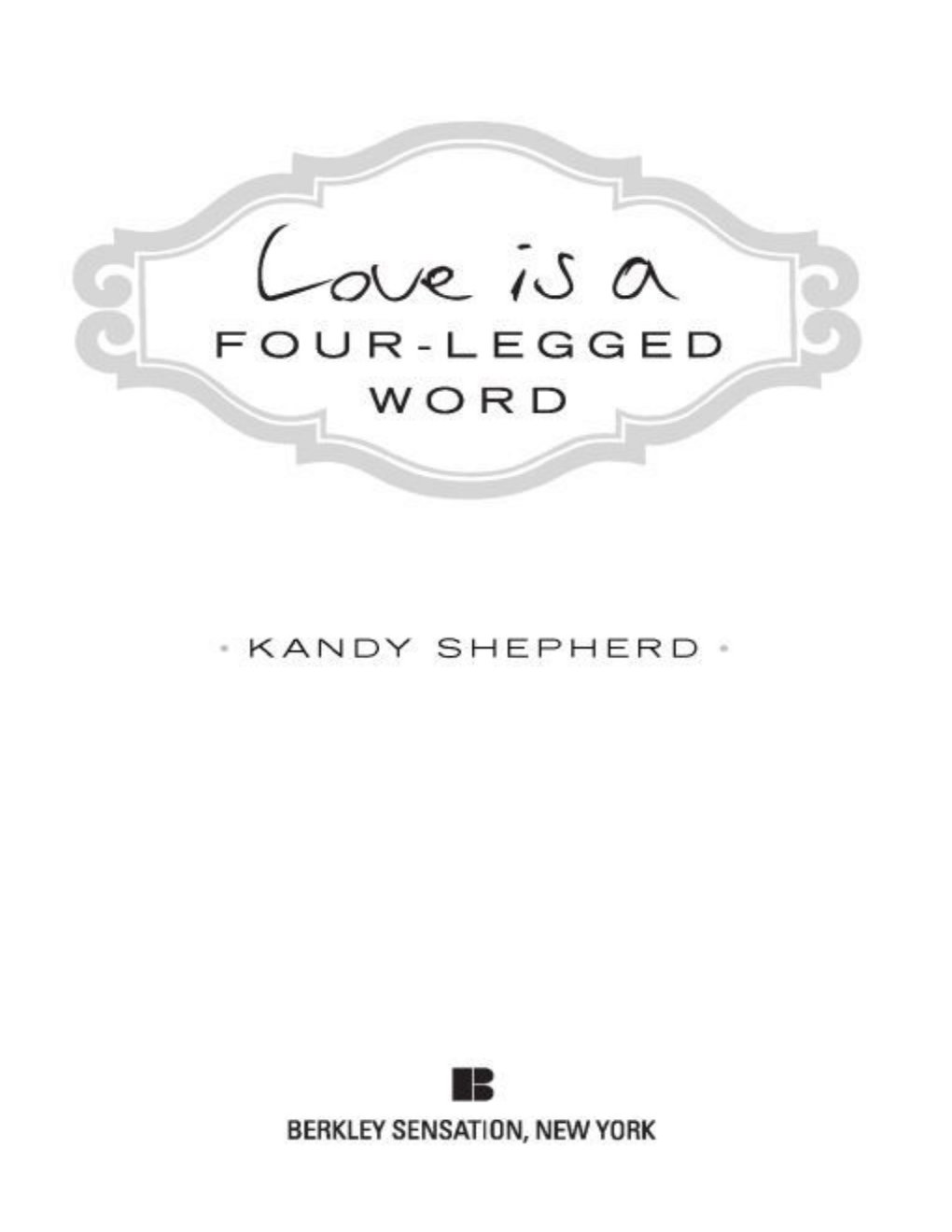 Cover of Love Is a Four-Legged Word