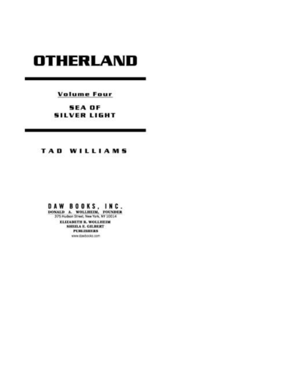 Cover of Sea of Silver Light