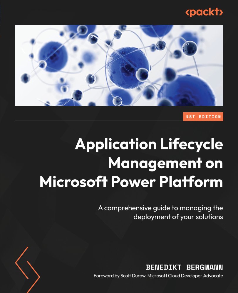 Cover of Application Lifecycle Management on Microsoft Power Platform (2021)