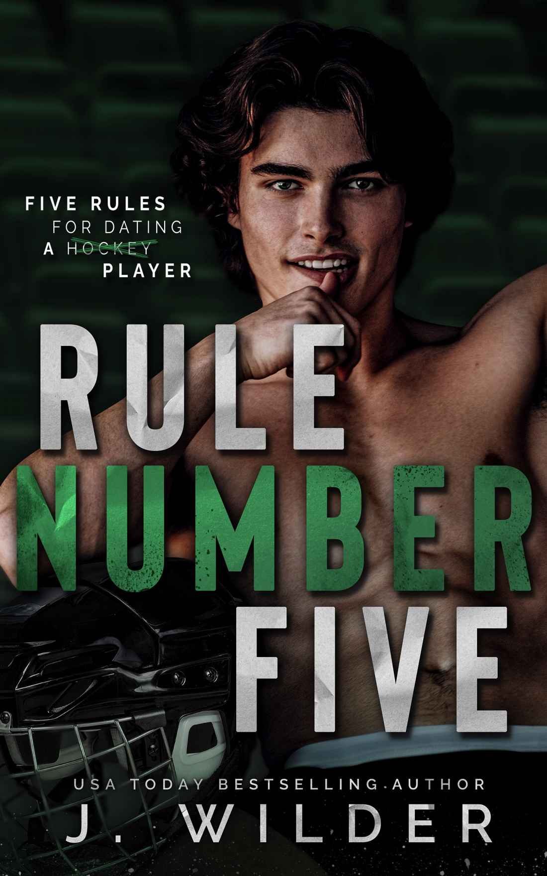 Cover of Rule Number Five: A Hockey Romance Novel