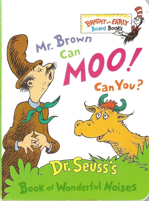 Cover of Mr Brown Can Moo Can You