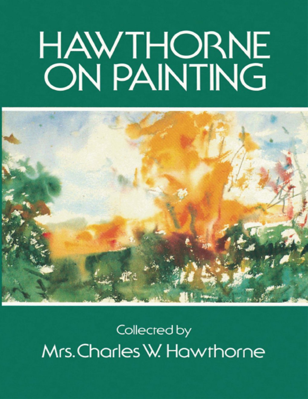 Cover of Hawthorne on Painting