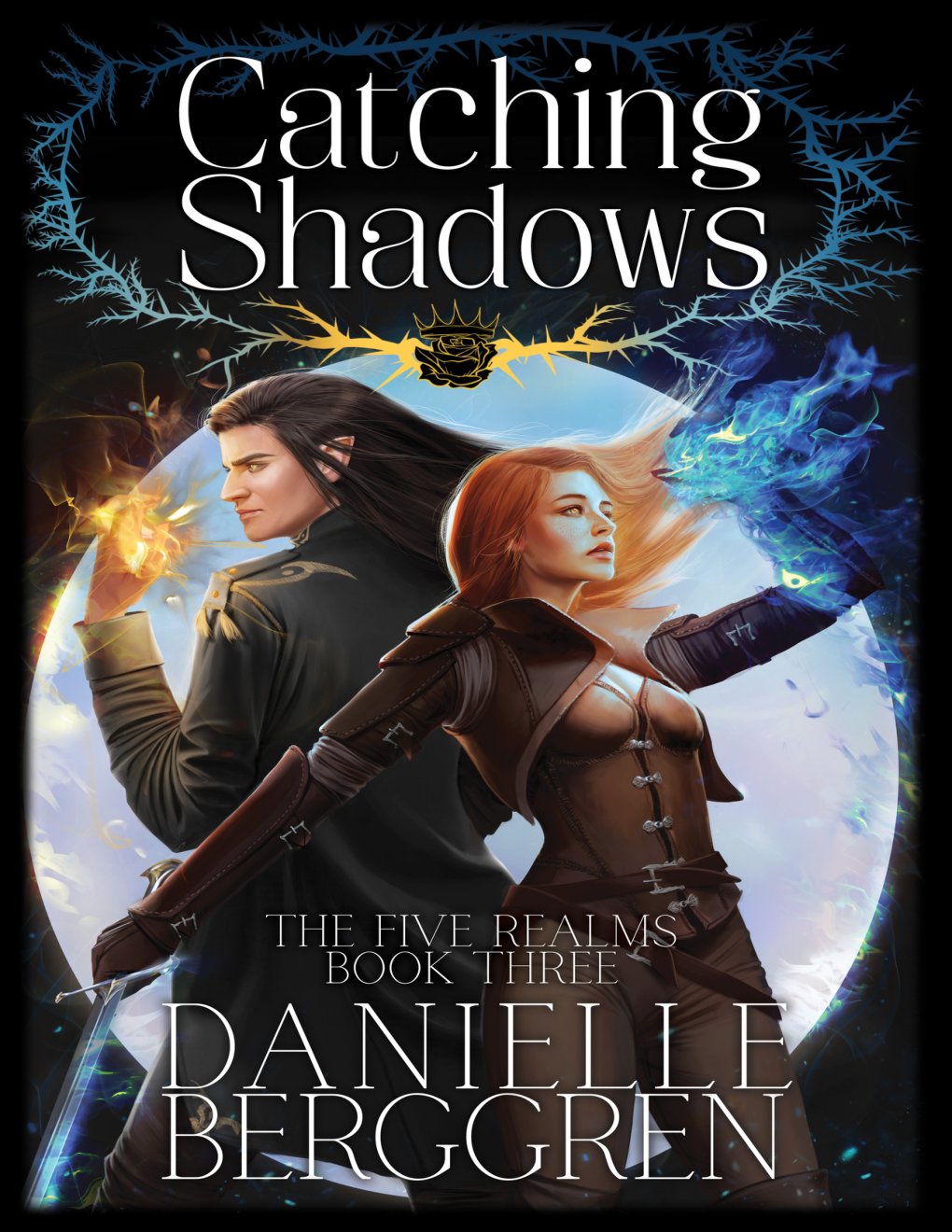 Cover of Catching Shadows: The Five Realms, Book Three